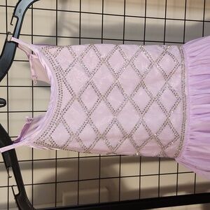 Speechless Rhinestone Dress (Lilac)